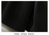 Belt temperament long wool double-sided nylon coat