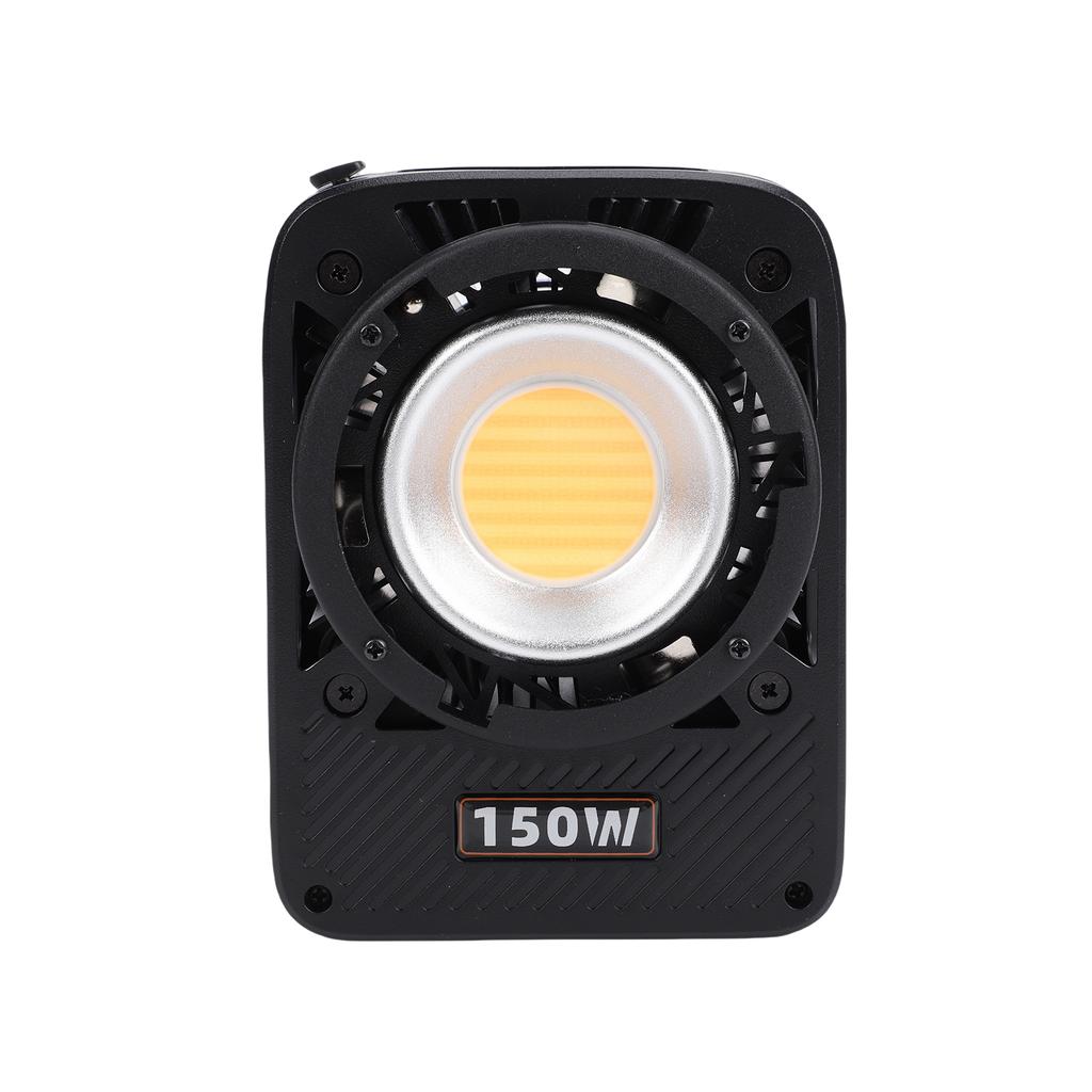150W COB LED Video Light APP Control 13300lux 2700K 6500K Bi Color Camera Light with Reflector for Photography