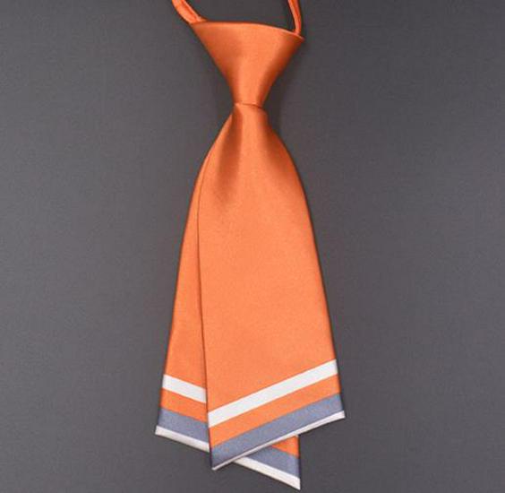 

Women s Korean Style Preppy Bow Tie for Formal Wear and Performance оранжевый
