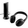 Wireless Headset Over Ear FM Radio PC TV Headphone Transmitter with Microphone for Computer