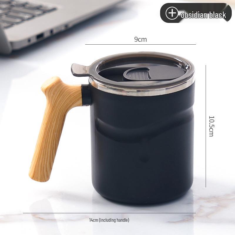 Creative 316 Stainless Steel Mug with Lid for Coffee, Tea, and Water
