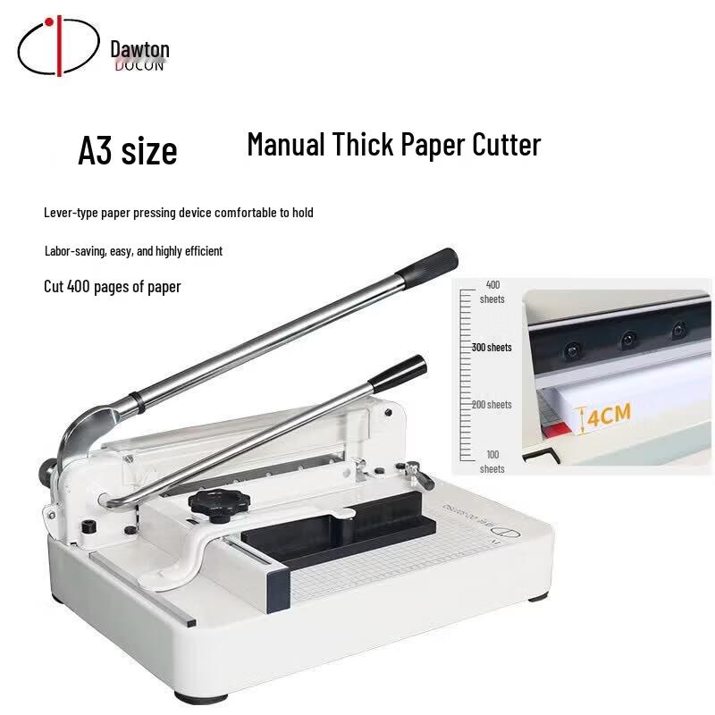 DOCON Heavy-Duty Paper Cutter CN Plug (adapter Included)