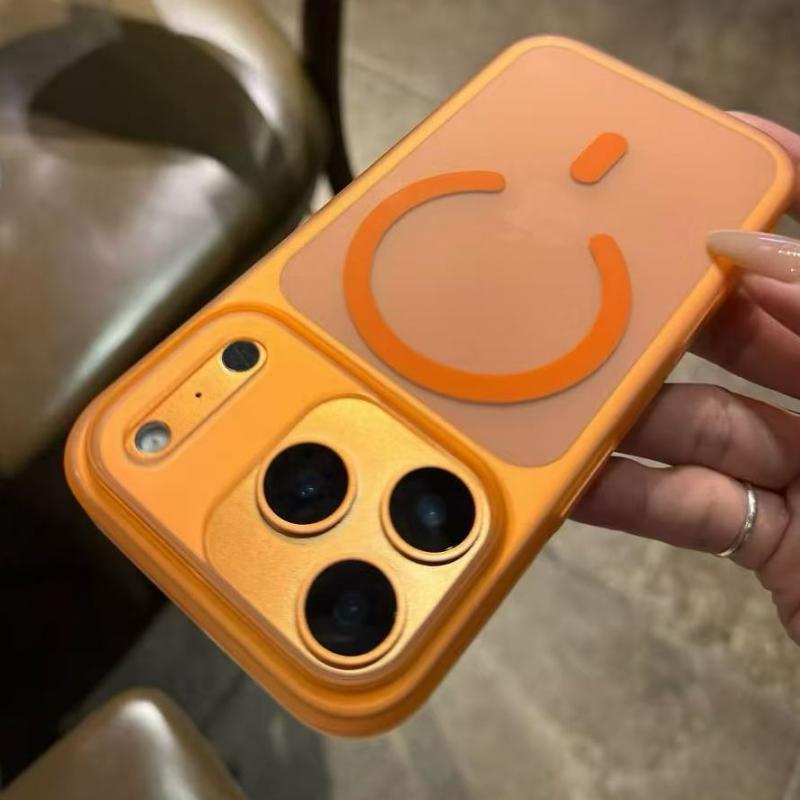 Luxury Matte Clear For Magsafe Wireless Charging Case For iPhone 17 Air 16 15 14 Plus 13 12 Pro Max Hard Ultra Thin Magnet Cover