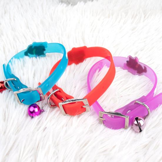 Pet Collar Adjustable Comfortable Cartoon Dog Pattern Pet Cat Dog Neck Strap Pet Supplies
