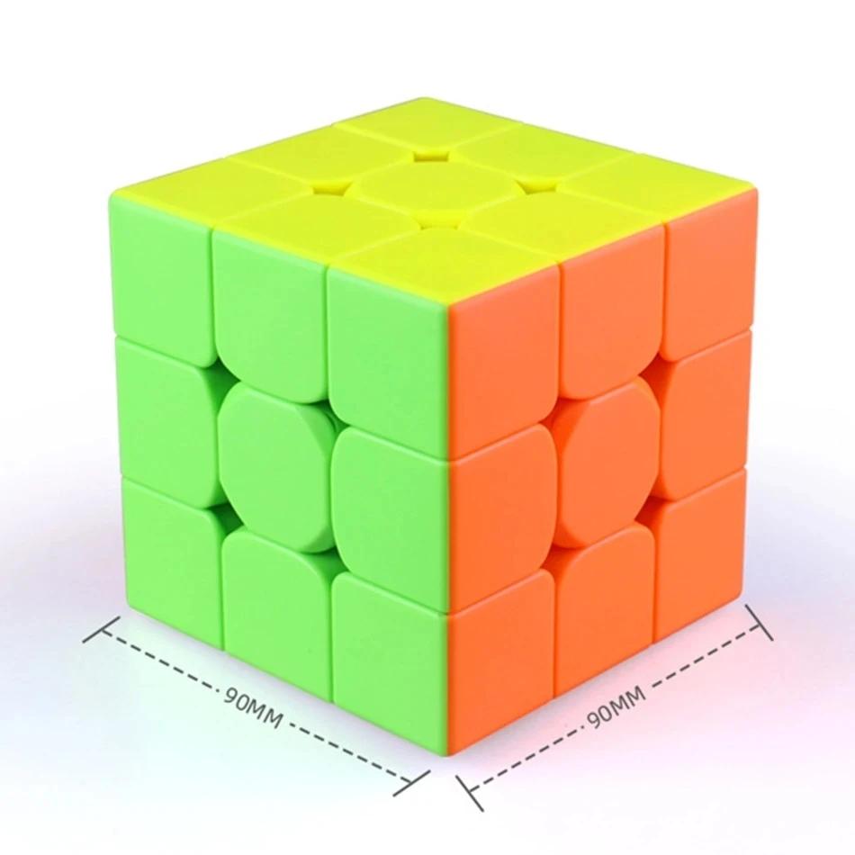 9Cm Big Magic Cubes 3X3X3 Stickerless Magic Cubes Qiyi/Moyu/Fanxin Professional Cube Toy For Children Gift