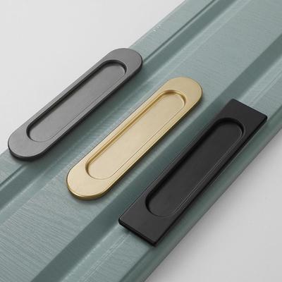 Manípulo Autoadesivo Sem Furos Liga de Alumínio Dupla Face Manípulo para Porta de Correr Preto/Cinza/Dourado Puxador de Porta de Vidro Porta de Cozinha
