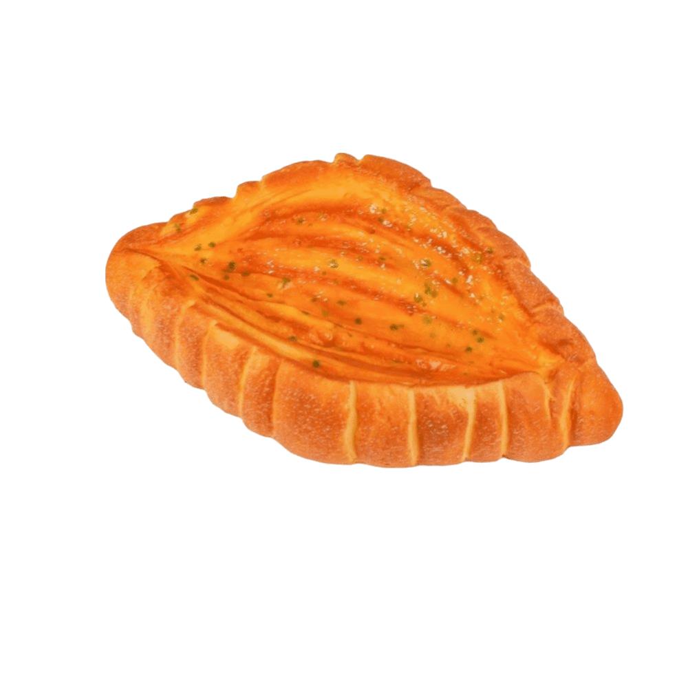 Soft Simulated Cheese Bun Stress Relief Slow Rising Toy Bread Squishy Toy for Adults Kids Gift
