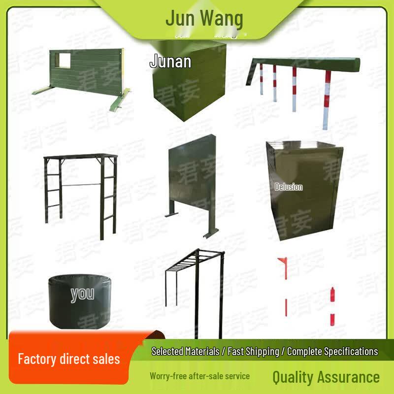 Outdoor 400m Obstacle Course & Physical Training Equipment