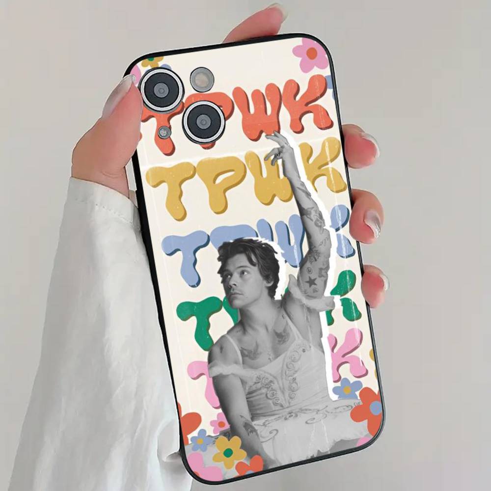 H-Ha-rry-Sty-les Phone Case Silicone Soft For IPhone 17 Air 16 15 14 13 12 11 Plus Pro Max Plus