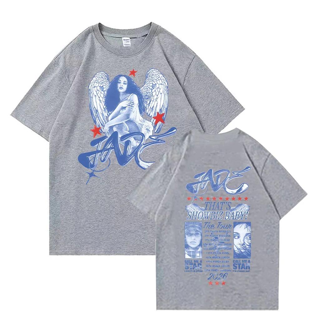 Das ist Showbusiness, Baby! Tour 2026 Dateback T-Shirt Jade Thirlwall T-Shirts Sommer Baumwolle Hohe Qualität Neu Vintage Punk Kleidung Oberteil Unisex