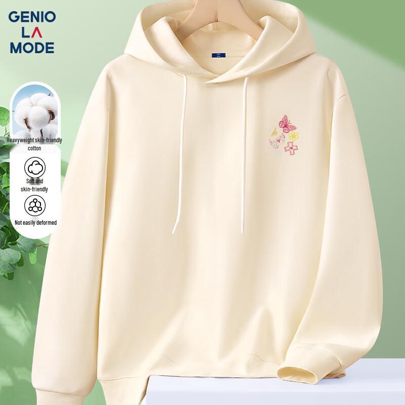 

GENIOLAMODE Men s Graffiti Print Pullover Hoodie M