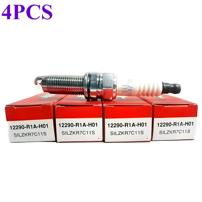 

Оригинальные 4 шт. 12290-r1a-h01 Silzkr7c11s Иридиевая свеча зажигания для Honda Cr-v Xr-v Vezel Accord Crider Civic Jade Spirior1.8l 2.0l 4PCS