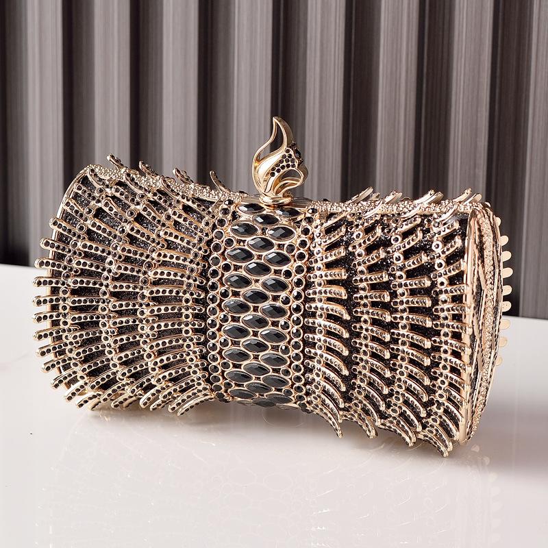

Rhinestone Women s Evening Bag Luxury Brand Diamond Round Clutch Shoulder Bag 2026 Unique Design Handbag Elegant Fashion Wallet чёрный