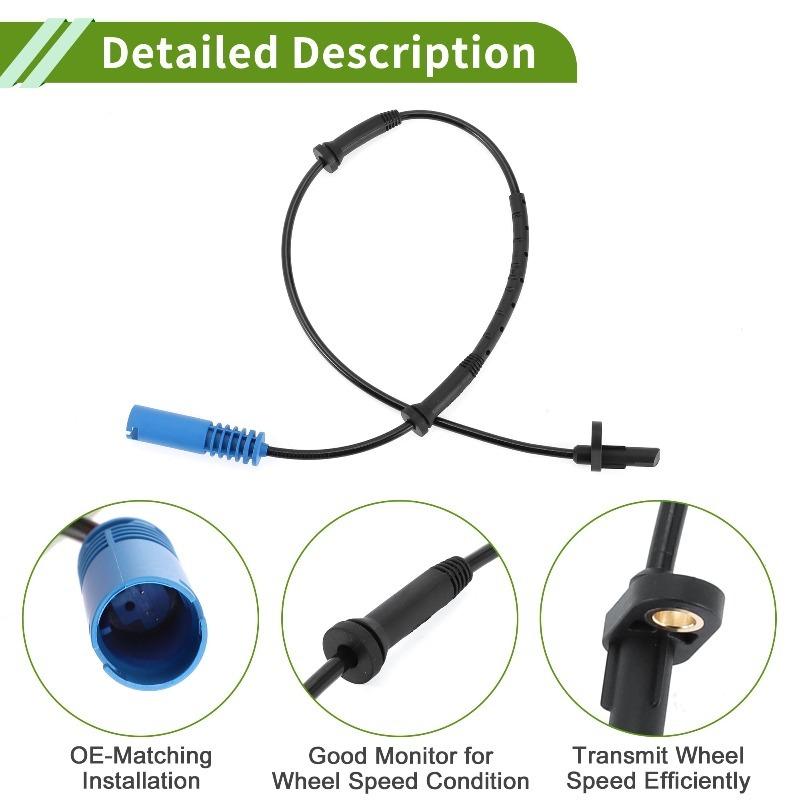 34526784991 Front Left/Right ABS Wheel Speed Sensor For BMW X1 E84 2.0L 2013-2015