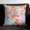 Cherry Blossoms Japanese Style Cushion Cover Pillowcase Ultra Soft Skin Friendly Fabric Cloud Like Comfort & Concealed Zipper