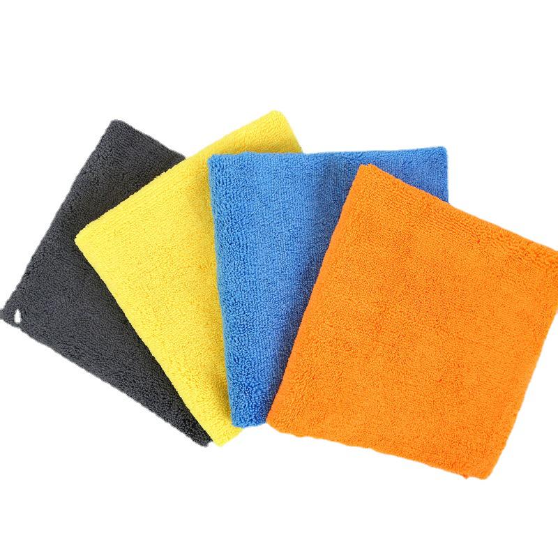 Premium Warp Knit High/Low Pile Non-Scratch Car Wash Towel for Water Absorption & Interior Cleaning