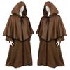 Płaszcz Czarodzieja Grim Reapera z Długim Rękawem i Kapturem - Kostium na Halloween i Cosplay