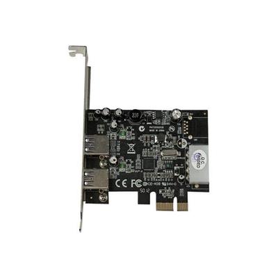 2-Port USB 3.0 PCIe Controller Card with UASP - 2-Port USB 3.0 PCI Express Controller Card - LP4 Power Supply - PEXUSB3S25