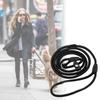 Nylon Leash Pet No Collar Needed Adjustable Length 120cm For Dogs Durable Black