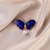 Elegant Pearl Brooch for Women's Suits - High-End Jewelry Pin