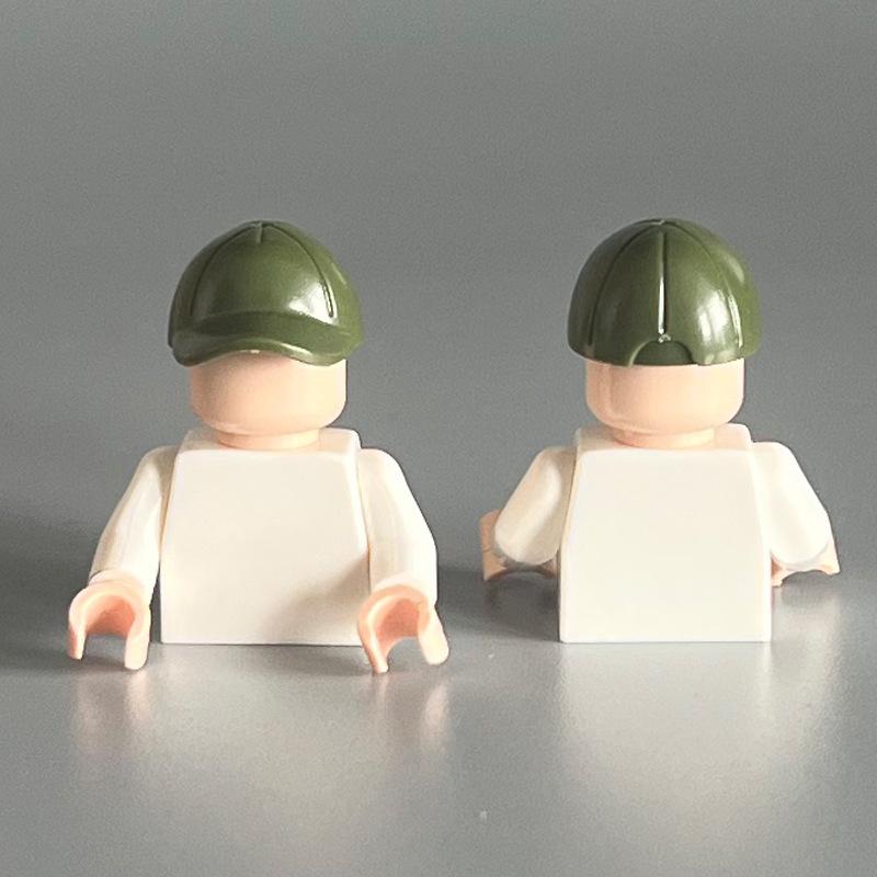 

Маленький строительный блок миниатюрные аксессуары шапка для волос совместимая 11303 кепка бейсболка 0,1 кг