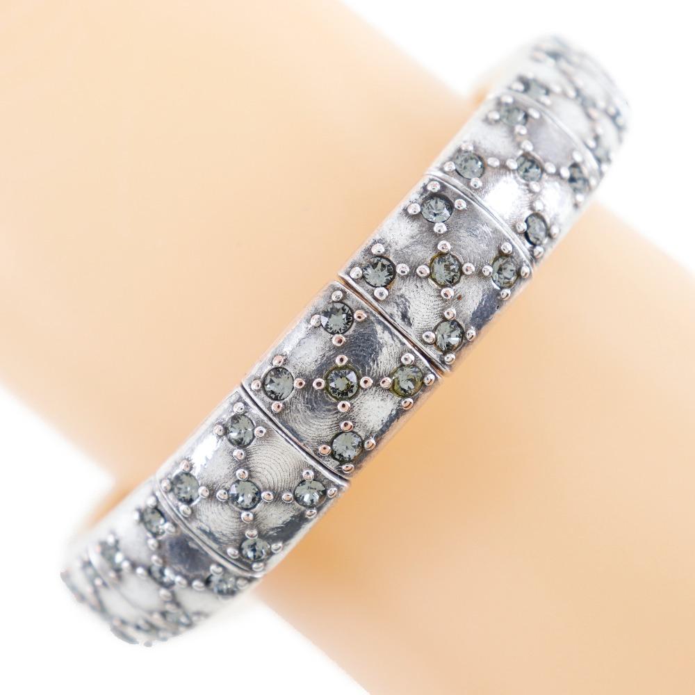 

PHILIPPE AUDIBERT Bracelet Silver metallic/Rhinestone 37.4g Women Used