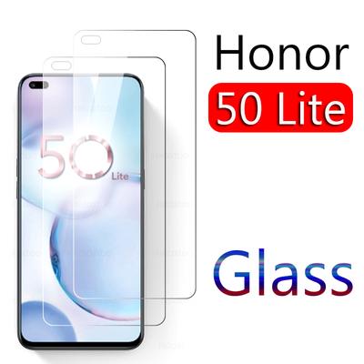 Proteggi schermo in vetro temperato trasparente HD per Honor 50 lite Vetro protettivo per Huawei Honor 50lite Pellicola per telefono da 6,67 pollici Pellicole di sicurezza