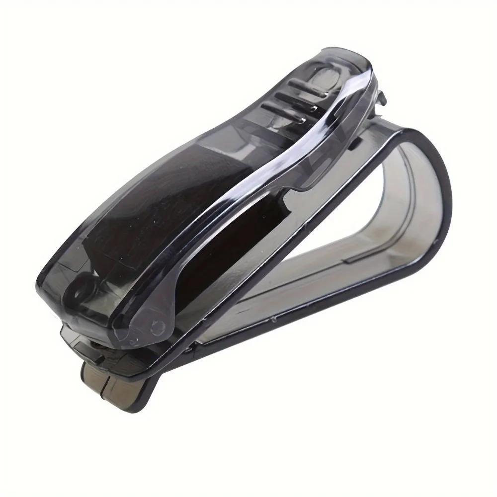 Multifunctional Eye Glasses Clip Sunshade Eyeglass Frame ABS Material with ID Card Slot Essential Automotive Interior Accessory