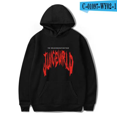 New Print Juice WRLD Hoodies Unisex Women Sweatshirts Hooded Hip Hop Hot Casual Hoodie Juice WRLD Boys Girls Popular White Pullover