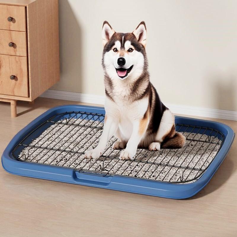 Dog Toilet Sand Litter Box Puppy Training Indoor Dog Toilet Stainless Steel Litter Box for Dogs Poop Collector Dogs Toilets