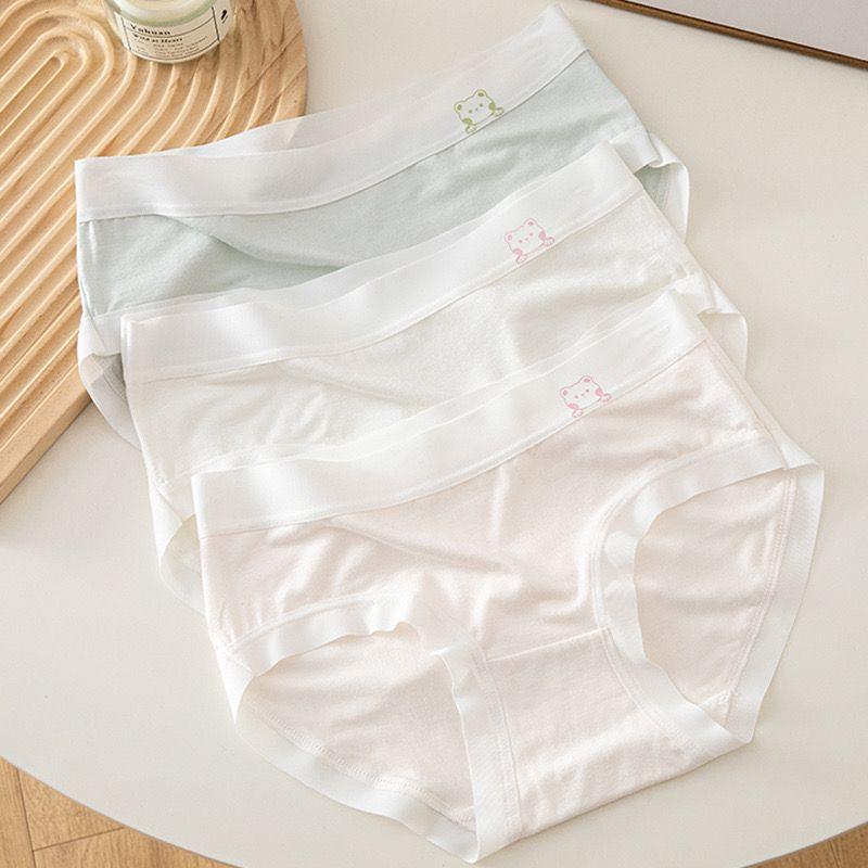 Cotton Underwear for Girl Student Briefs Panties for Women Briefs