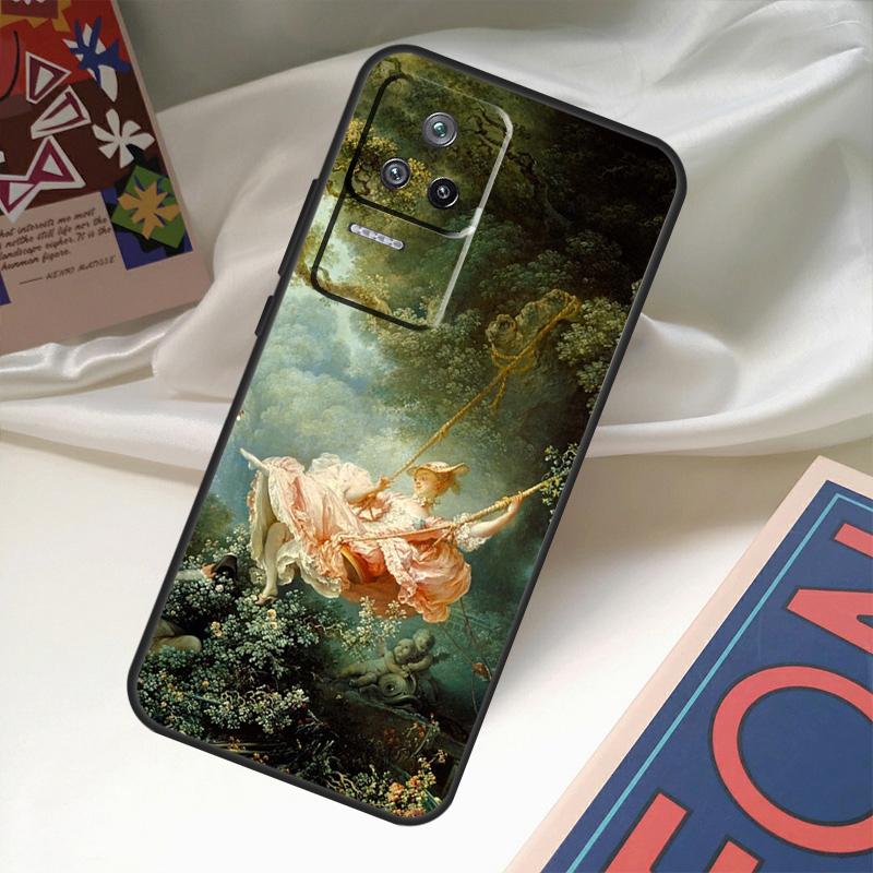 Renaissance Art Paint Case For POCO X6 Pro X3 X5 F3 F5 M5s M6 Pro Xiaomi 14 Ultra 11T 12T 13T Pro 12 13 Lite Cover