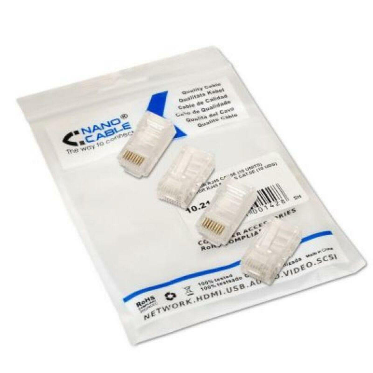 

Разъем RJ45 UTP категории 5 NANOCABLE 10.21.0102-100 100 шт.