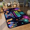 Brilliant Fireworks  New Year Carpet Warm Doormat Welcome Mat Outdoor Carpet Rug For Bedroom Carpet For Live Room
