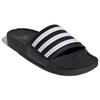 New Adidas Adilette Boost Slides Black White Stripes FY8154