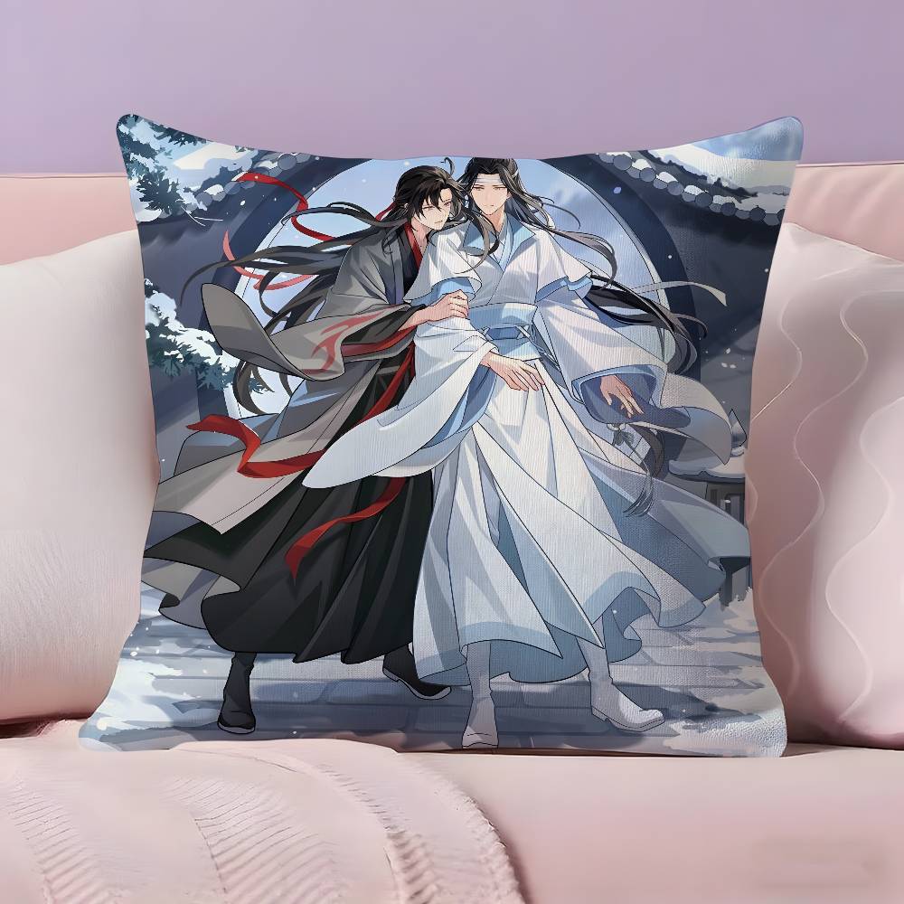 New Arrival Mo Dao Zu Shi Pillow Case Ultra Soft Skin Friendly Fabric Cloud Like Comfort & Concealed Zipper