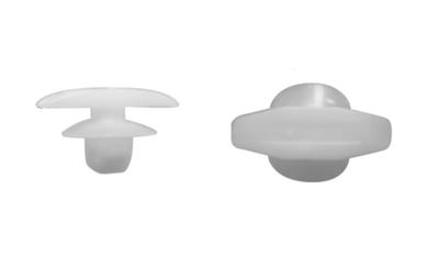 Boston BC5812 Auto Parts Weatherstrip Clips, White, 10 Per Bag