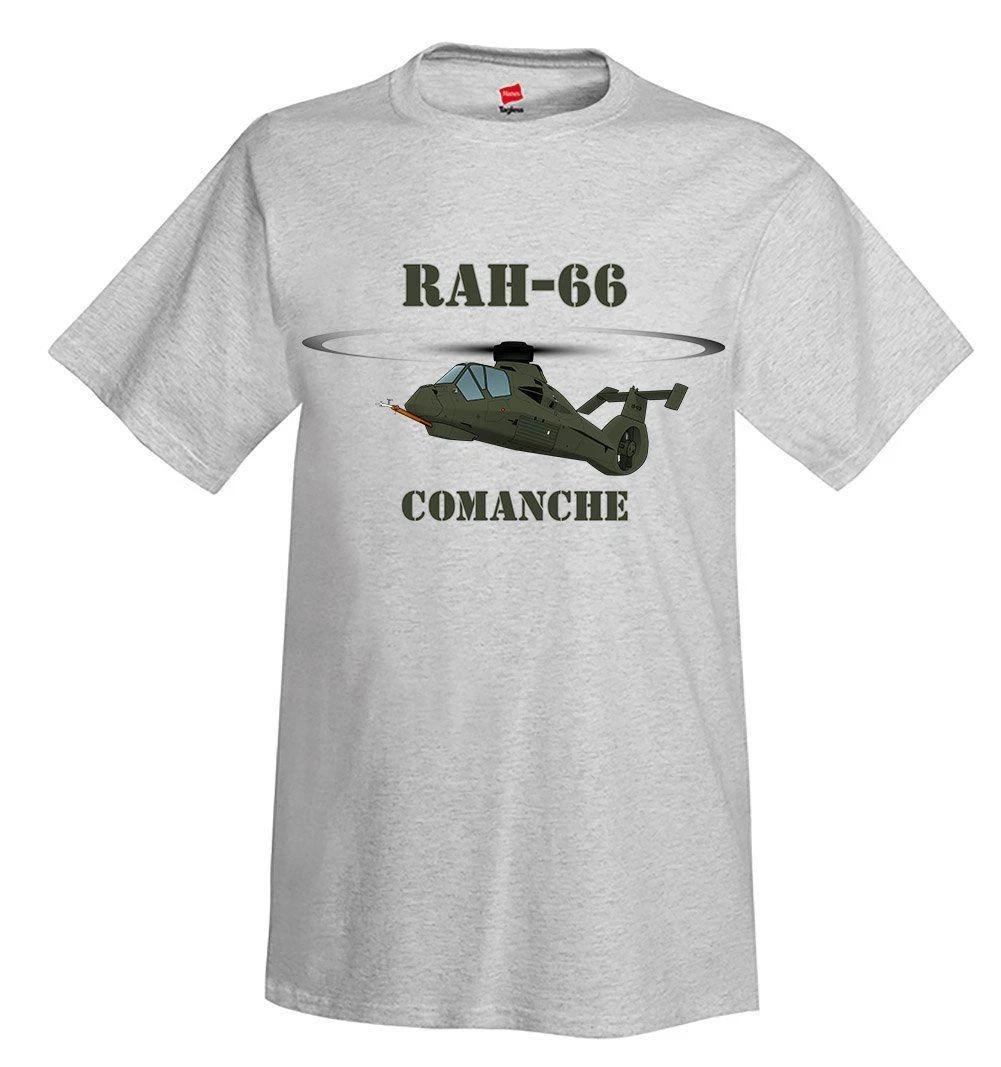 Футболка с изображением вертолета Boeing–Sikorsky RAH-66 Comanche - Персонализированная 4XL