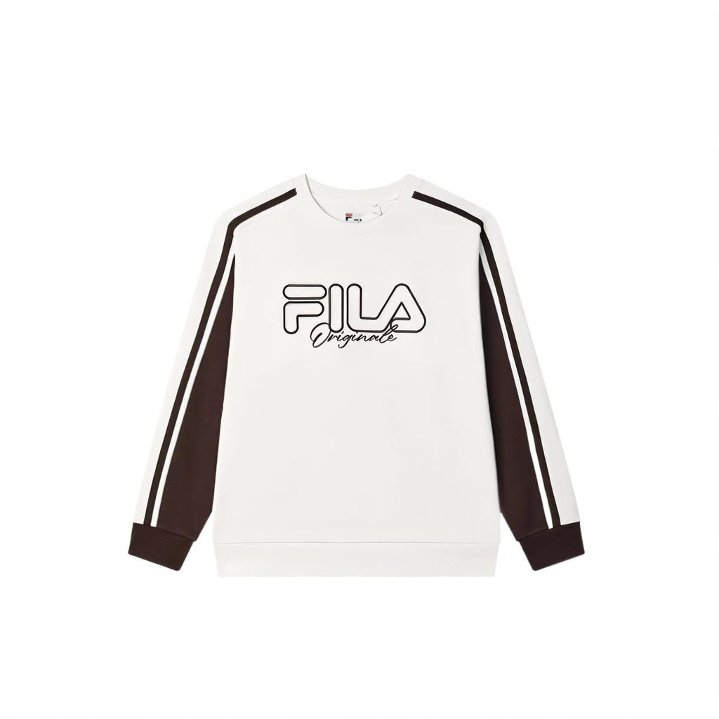 New FILA ORIGINALE Sweatshirt Men's Cloud White F11M519202F-WT