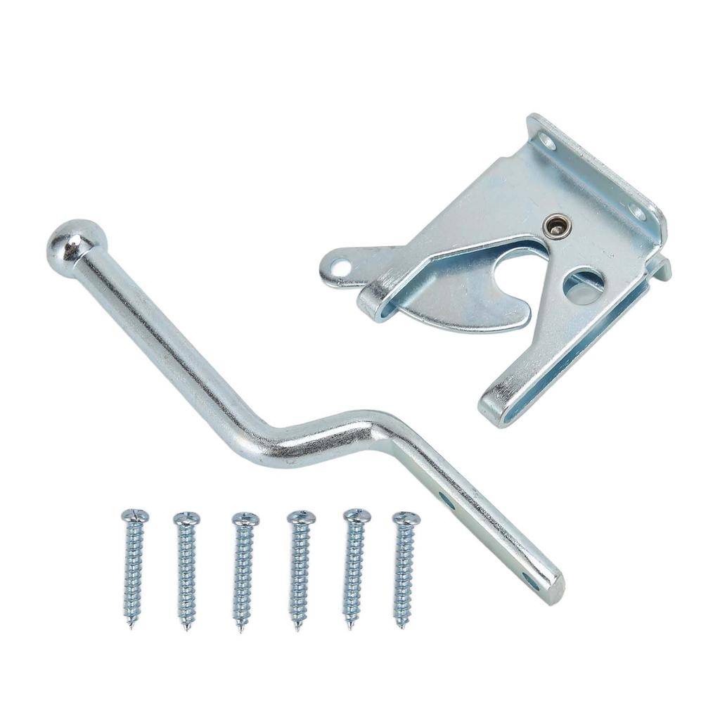 Security Door Lock Carbon Steel Self Locking Lock Hardware Accessories for Fence Shed Closet Garage