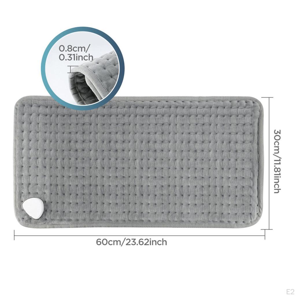 Heizkissen Heizdecke mit 10 Temperaturwärmern, bequem, Wärmematte für den Bauch