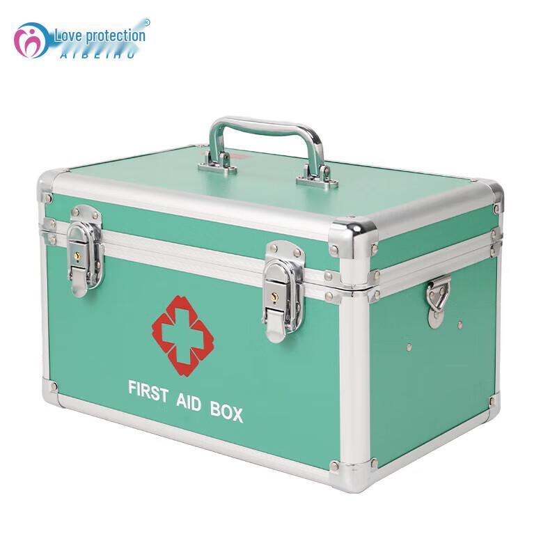 Ai Bei Hu 14-inch Aluminum Alloy First Aid Kit