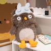 Frizzy Penguin Plush Toy - Cute Afro Children's Doll