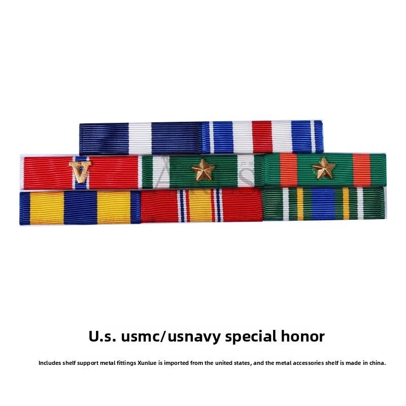 Film and Television Props, Uniform, Dress Accessories, Original Badge, Color Bar, Qualification Rack, Qualification Bar, Badge