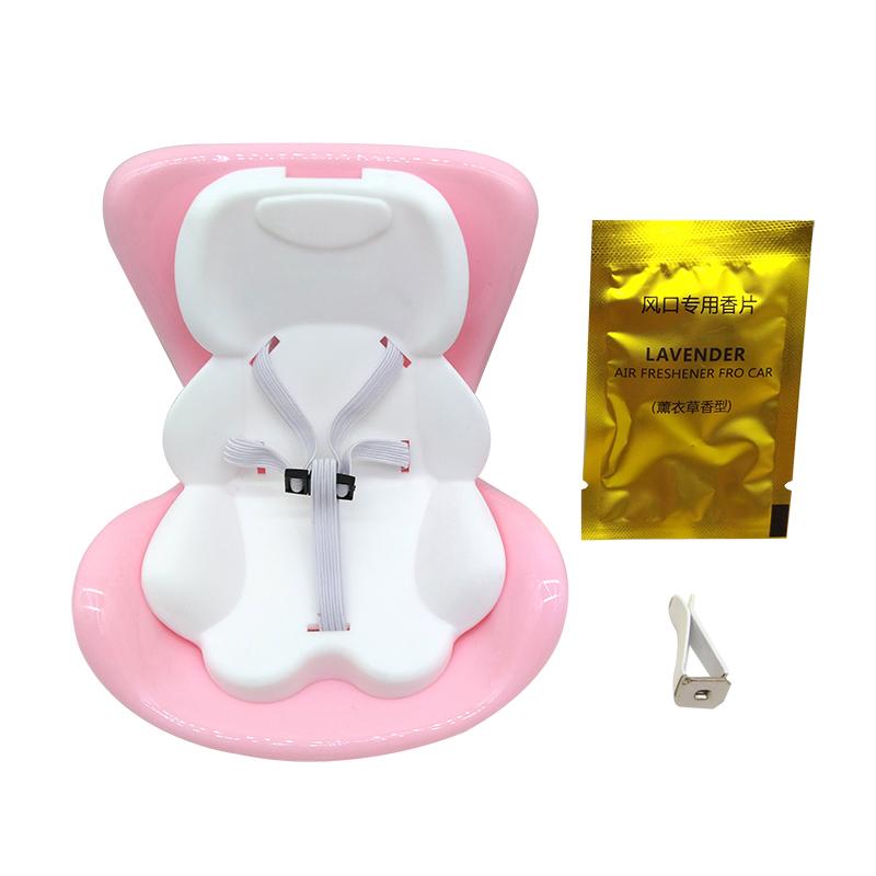 1 Set Kawaii Doll Seat Car Air Aromatreatment Decoration For All Dolls Within 18Cm  Car Doll Safety Seat