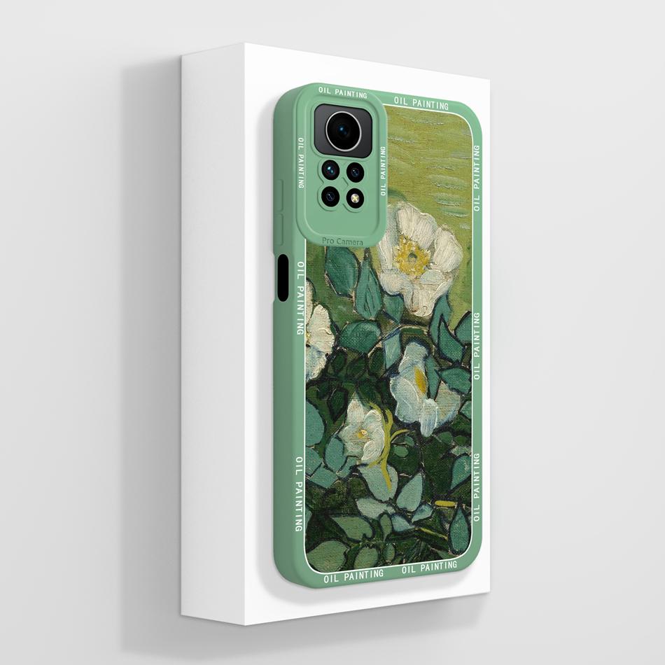 

Case For Redmi Note 12 Pro 4G 5G Mountain Soft Liquid Silicone Camera Protection Back Cover For Xiaomi Redmi Note 12Pro Funda Redmi Note 12Pro(4G)