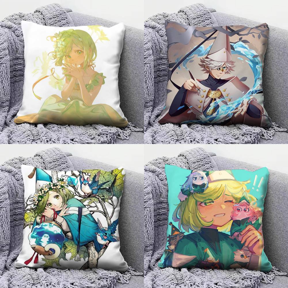 Klobouk čarodějnice Atelier Manga Anime TV Domácí Pohovka Potahy na polštáře a Dekorativní Vlastní Potahy na polštáře
