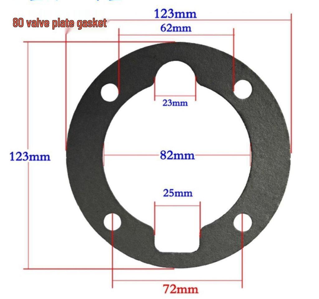 Air Compressor Head & Cylinder Seal Kit: Paper, Steel Wire, Asbestos Gaskets & 3P Air Rod Gasket