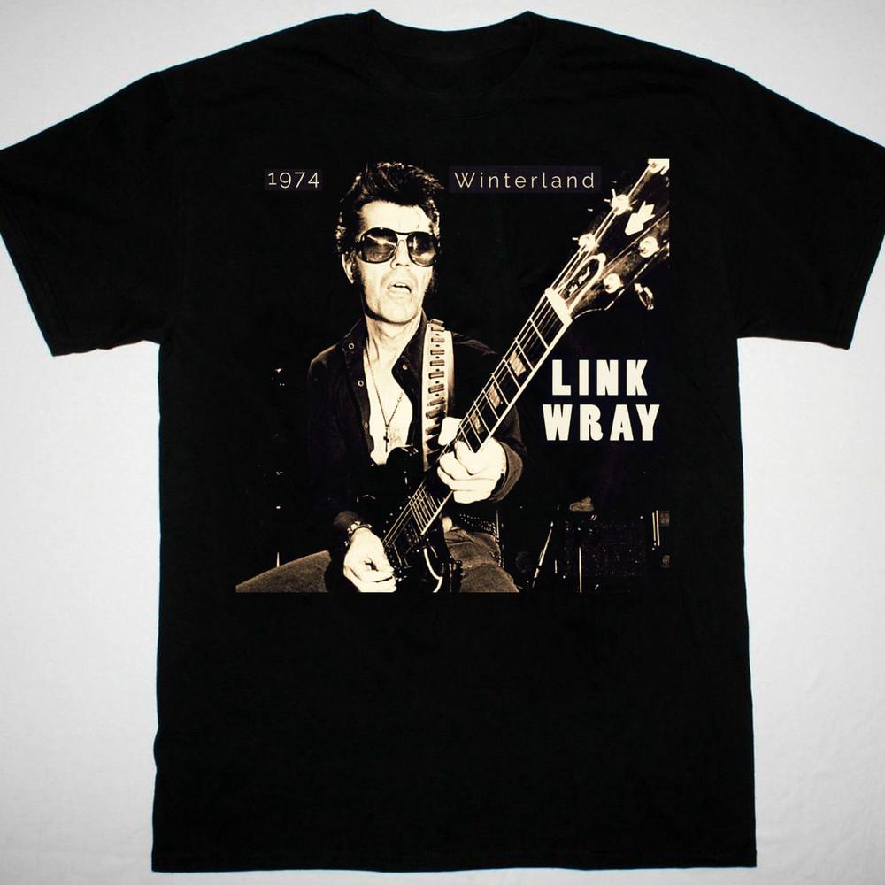 Link Wray Winterland T-shirt Black Cotton Unisex All Sizes S-5XL Unisex T-Shirt XXXXL