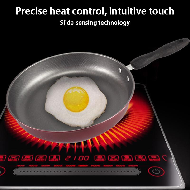 Non-Stick Multifunctional Frying Pan Made Of Iron Easy To Clean Kitchen Cookware Suitable For Gas Stove And Induction Cooker